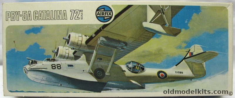 Airfix 1/72 Consolidated PBY-5A Catalina - Vickers Built Royal Canadian Air Force 1944, 05007-6 plastic model kit